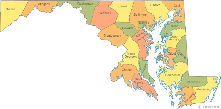 Maryland Counties